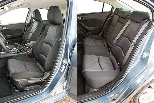 El modelo japonés destaca por su gran habitabilidad (Mazda3)