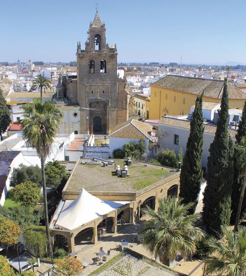 Vista de Utrera desde el Castillo.