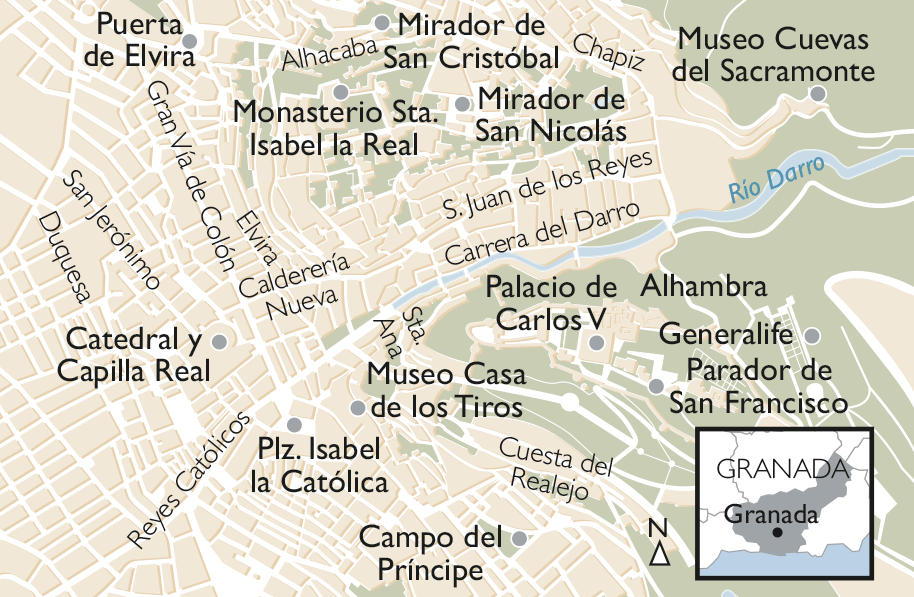 Mapa de la zona