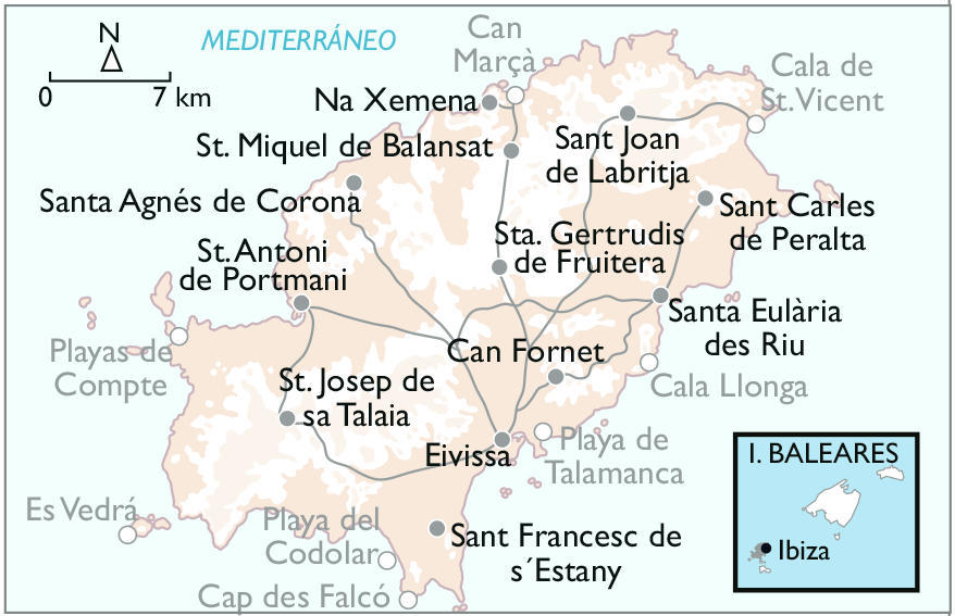 Mapa de la zona