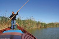 Paseo en barca por la Albufera.